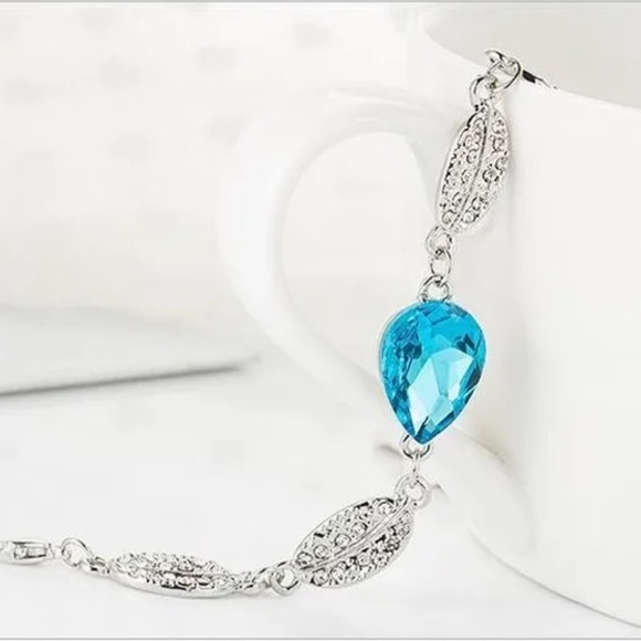 **SONNET* 4-Pc Silver x Blue Fashion Jewelry Set - Picture 6 of 8